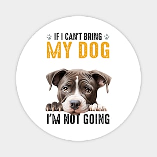 Not Going Pittie Magnet